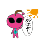 水玉宇宙人（個別スタンプ：7）