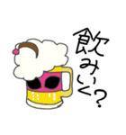 水玉宇宙人（個別スタンプ：33）