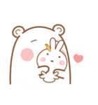 Bear and Rabbit 3 +（個別スタンプ：14）