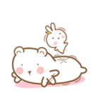 Bear and Rabbit 3 +（個別スタンプ：19）