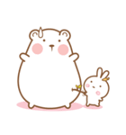 Bear and Rabbit 3 +（個別スタンプ：20）