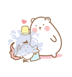 Bear and Rabbit 3 +（個別スタンプ：21）