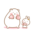 Bear and Rabbit 3 +（個別スタンプ：25）