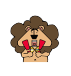 onigiri head lion（個別スタンプ：6）