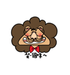 onigiri head lion（個別スタンプ：35）