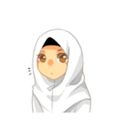 Hijab School Girl（個別スタンプ：1）