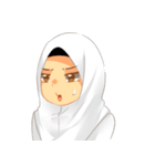 Hijab School Girl（個別スタンプ：16）