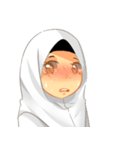 Hijab School Girl（個別スタンプ：27）