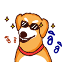 The funny dog（個別スタンプ：21）