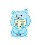 Mimi PolarBear Cosplay（個別スタンプ：7）