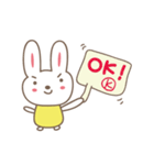 Kちゃんうさぎ cute rabbit for K（個別スタンプ：15）