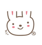 Kちゃんうさぎ cute rabbit for K（個別スタンプ：18）