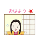 常総市マスコットキャラクター 千姫ちゃま（個別スタンプ：1）