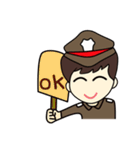 HAPPY POLICE 2（個別スタンプ：8）