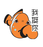 Clown fish, Orsia（個別スタンプ：34）