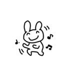 Super White Rabbit is Coming Back（個別スタンプ：16）