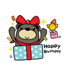 Be BEAR Be BIRD（個別スタンプ：34）