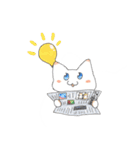 会議ねこ（個別スタンプ：30）