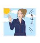 癒しの職人女神様～第1弾！（個別スタンプ：1）