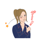 癒しの職人女神様～第1弾！（個別スタンプ：3）