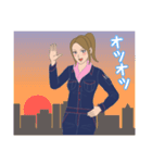 癒しの職人女神様～第1弾！（個別スタンプ：15）