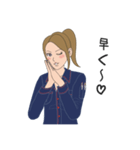 癒しの職人女神様～第1弾！（個別スタンプ：35）