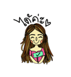 female trader（個別スタンプ：5）