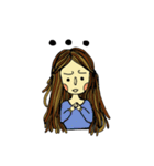 female trader（個別スタンプ：23）