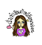 female trader（個別スタンプ：24）
