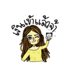 female trader（個別スタンプ：32）