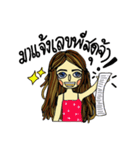 female trader（個別スタンプ：35）