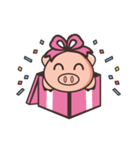 Piggy : Little pig（個別スタンプ：34）