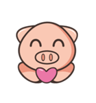 Piggy : Little pig（個別スタンプ：38）