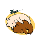 すえっこぐま3匹（個別スタンプ：31）
