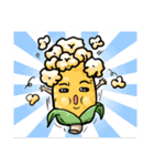 Mushrooms chicken corn（個別スタンプ：8）