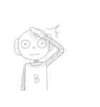 B太くんの日常（個別スタンプ：2）