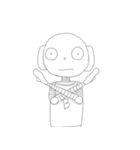 B太くんの日常（個別スタンプ：4）