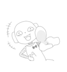 B太くんの日常（個別スタンプ：16）