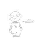 B太くんの日常（個別スタンプ：18）
