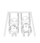B太くんの日常（個別スタンプ：40）