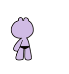 むらさきいろくん（個別スタンプ：32）