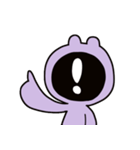 むらさきいろくん（個別スタンプ：33）