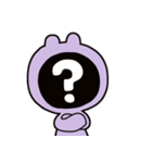 むらさきいろくん（個別スタンプ：34）
