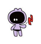 むらさきいろくん（個別スタンプ：38）