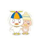 cute chicks siblings（個別スタンプ：10）