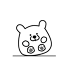 MIMI is a white bear（個別スタンプ：1）