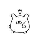 MIMI is a white bear（個別スタンプ：6）