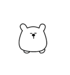 MIMI is a white bear（個別スタンプ：9）