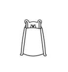 MIMI is a white bear（個別スタンプ：10）