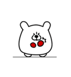 MIMI is a white bear（個別スタンプ：12）